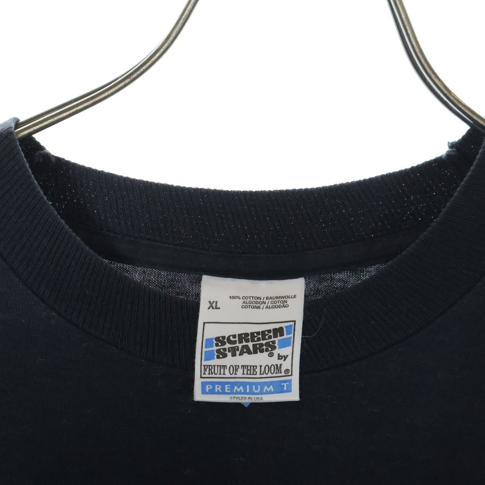VINTAGE(ヴィンテージ) 90S coal chamber コールチャンバー 両面プリント ロングスリーブ 長袖Tシャツ ブラック