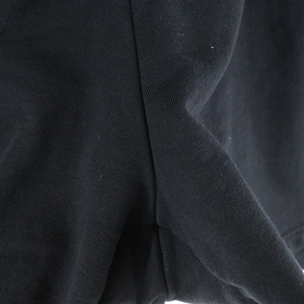 BALENCIAGA(バレンシアガ) 反転ロゴ刺繍 スウェット ハーフパンツ 676137 ブラック