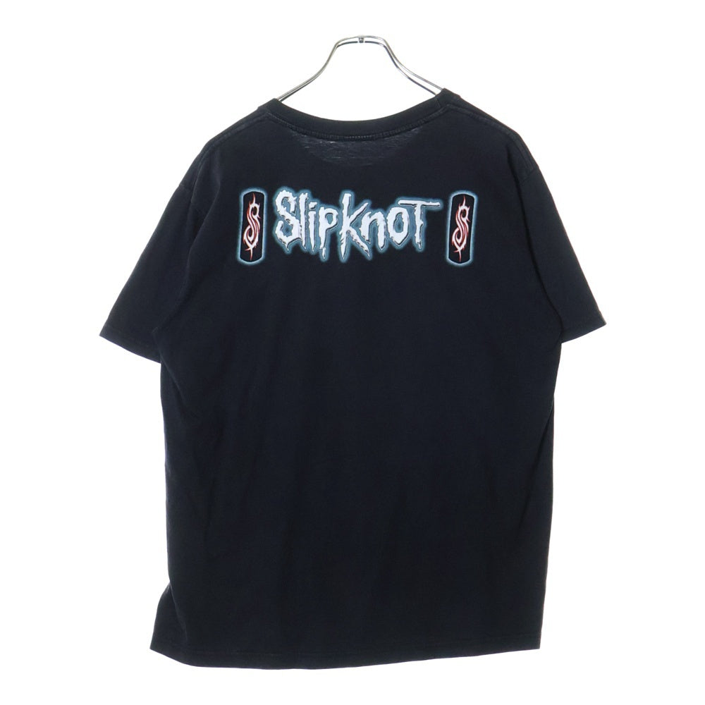 VINTAGE(ヴィンテージ) 00S Slipknot Joey Jordison BIG FACE スリップノット フェイスプリント 半袖Tシャツ ブラック