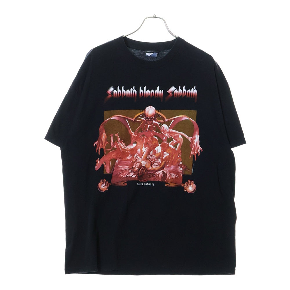VINTAGE(ヴィンテージ) 00S BLACK SABBATH Sabbath Bloody Sabbath ブラックサバス プリント 半袖Tシャツ ブラック
