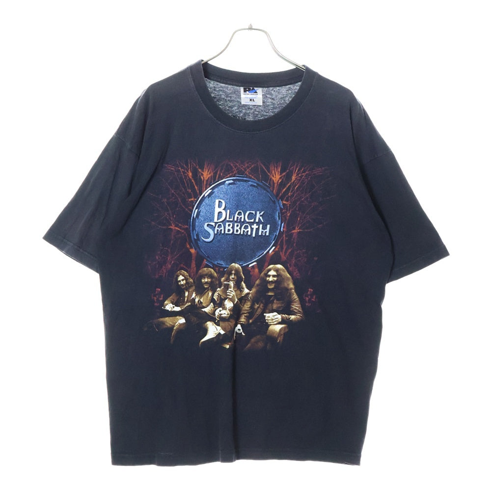 VINTAGE(ヴィンテージ) 90S BLACK SABBATH REUNION TOUR 1999 ブラックサバス 両面プリント 半袖Tシャツ ブラック