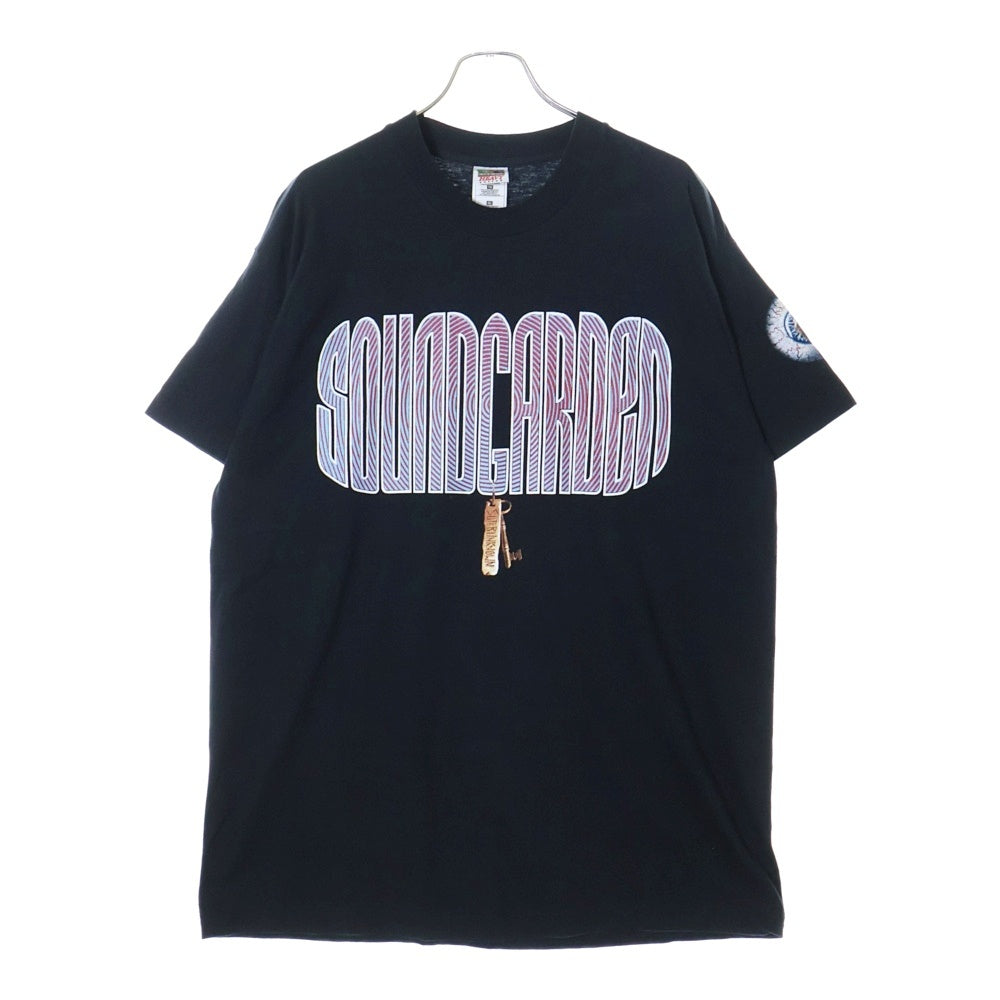 VINTAGE(ヴィンテージ) 90S SOUNDGARDEN SUPERUNKNOWN サウンドガーデン グラフィックプリント 半袖Tシャツ ブラック