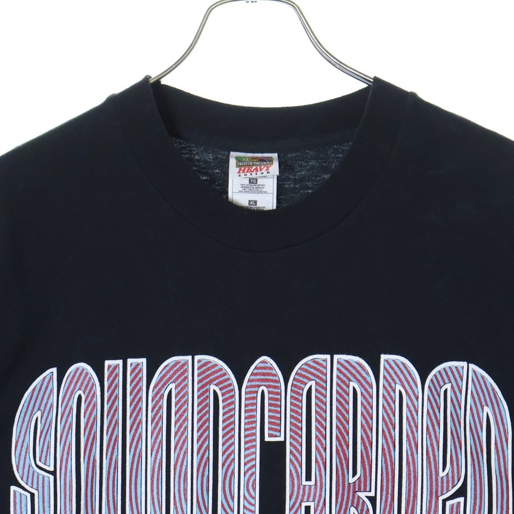 VINTAGE(ヴィンテージ) 90S SOUNDGARDEN SUPERUNKNOWN サウンドガーデン グラフィックプリント 半袖Tシャツ ブラック