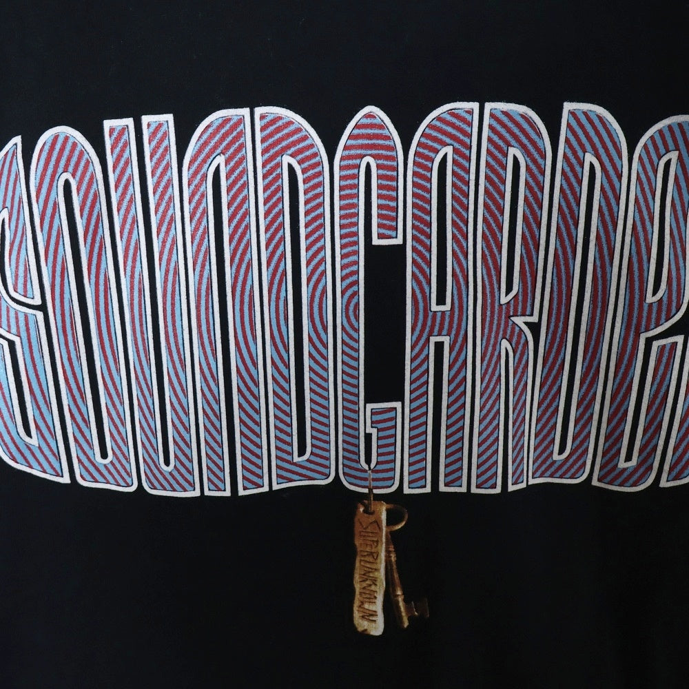 VINTAGE(ヴィンテージ) 90S SOUNDGARDEN SUPERUNKNOWN サウンドガーデン グラフィックプリント 半袖Tシャツ ブラック