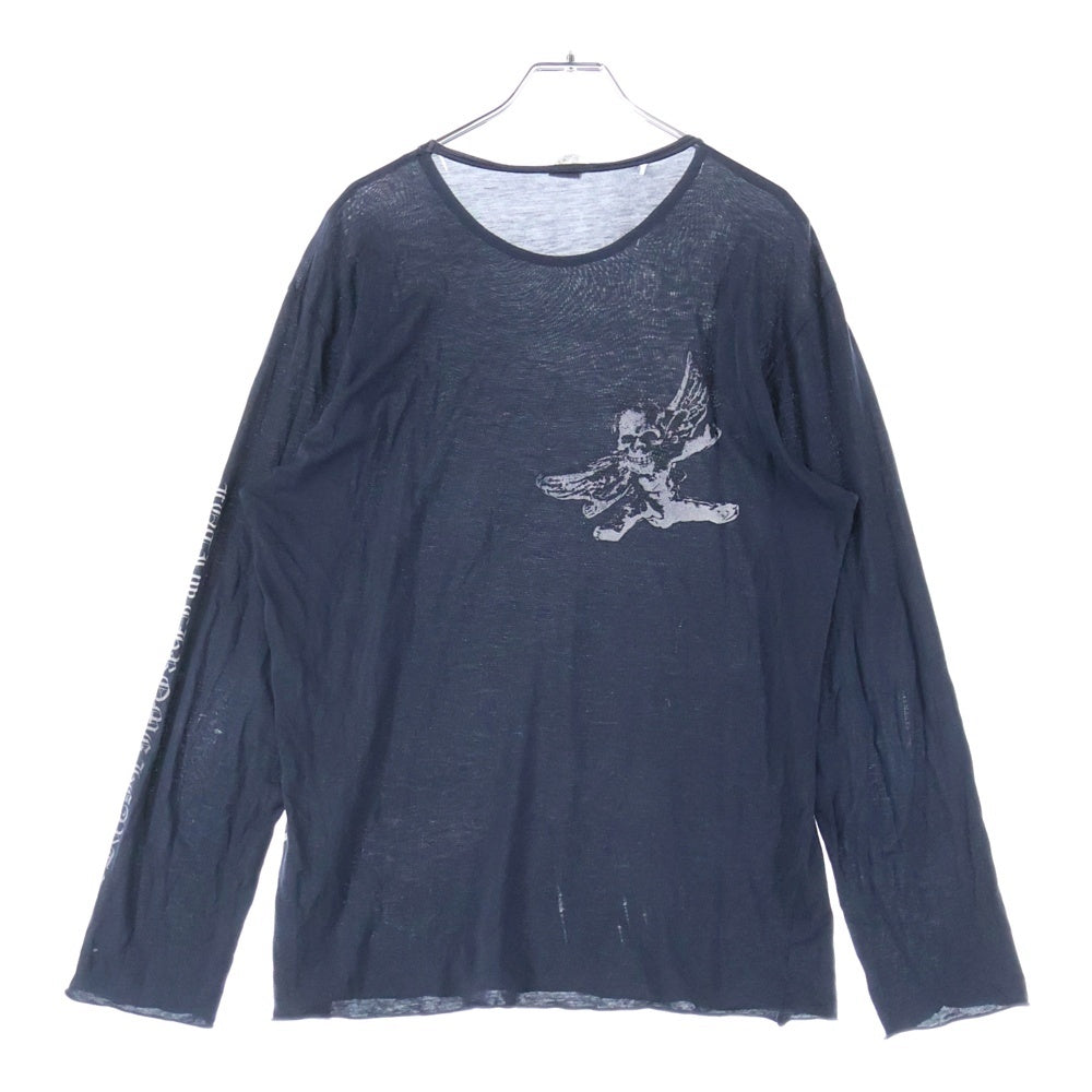 CHROME HEARTS(クロムハーツ) FOTI L/S TEE フォティ プリント ロングスリーブ 長袖Tシャツ ブラック