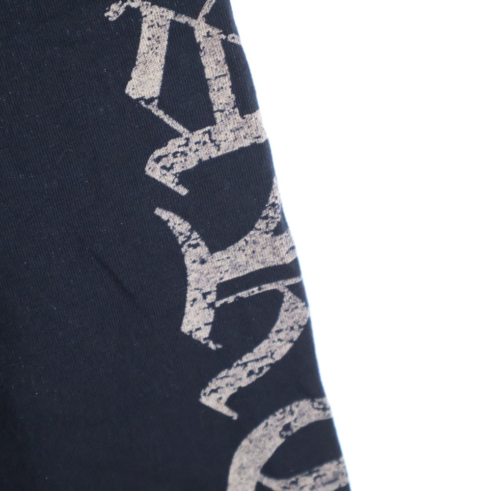CHROME HEARTS(クロムハーツ) OLD Scroll Label L/S TEE スクロールラベル プリント ロングスリーブ 長袖Tシャツ ブラック