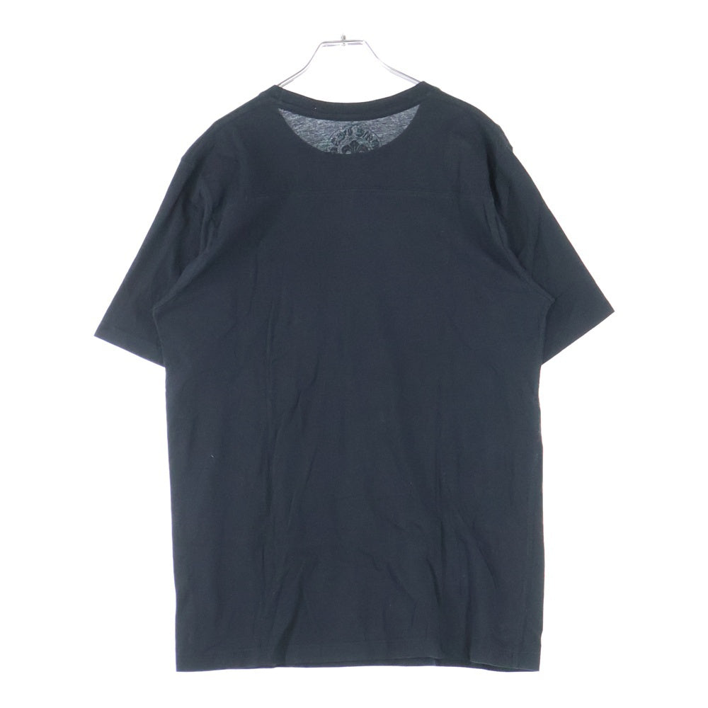 CHROME HEARTS(クロムハーツ) Cross Patch Pocket S/S Tee クロスパッチ ポケット付き 半袖Tシャツ ブラック