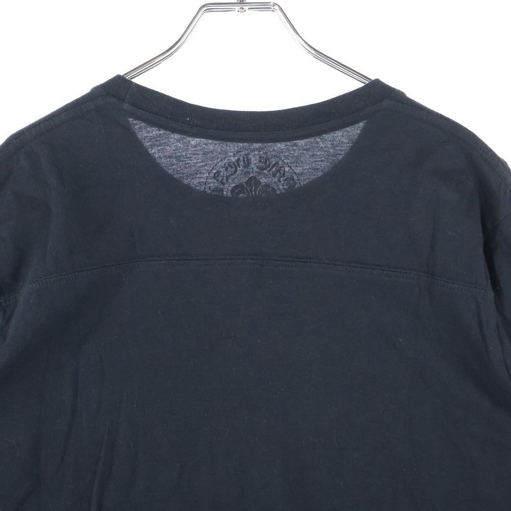 CHROME HEARTS(クロムハーツ) Cross Patch Pocket S/S Tee クロスパッチ ポケット付き 半袖Tシャツ ブラック