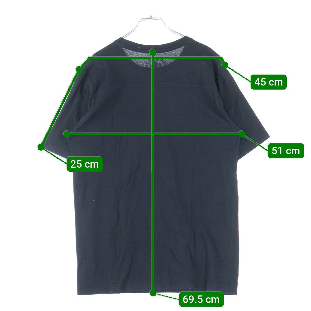 CHROME HEARTS(クロムハーツ) Cross Patch Pocket S/S Tee クロスパッチ ポケット付き 半袖Tシャツ ブラック