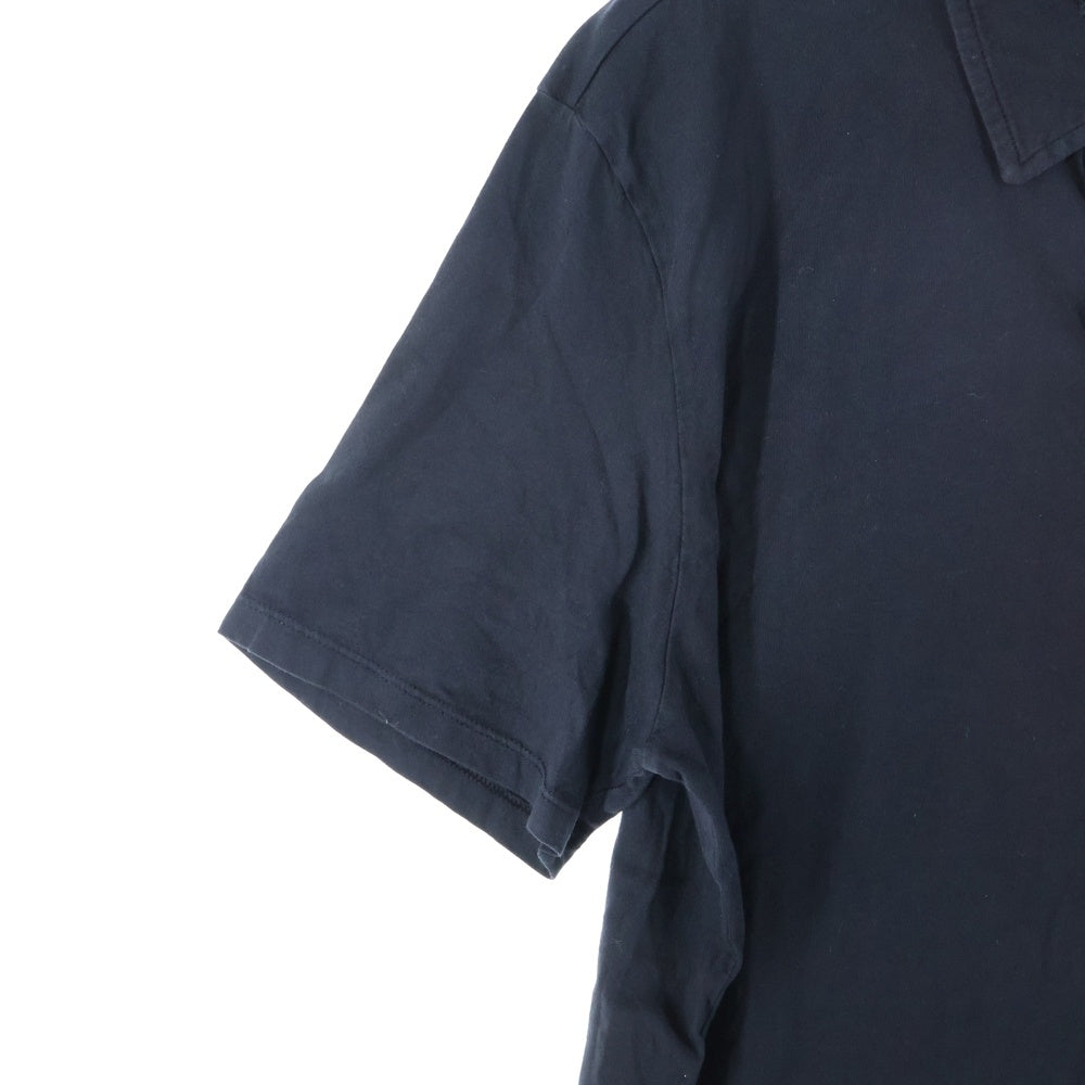 CHROME HEARTS(クロムハーツ) BSフレアボタン CHプラス 半袖ポロシャツ ブラック