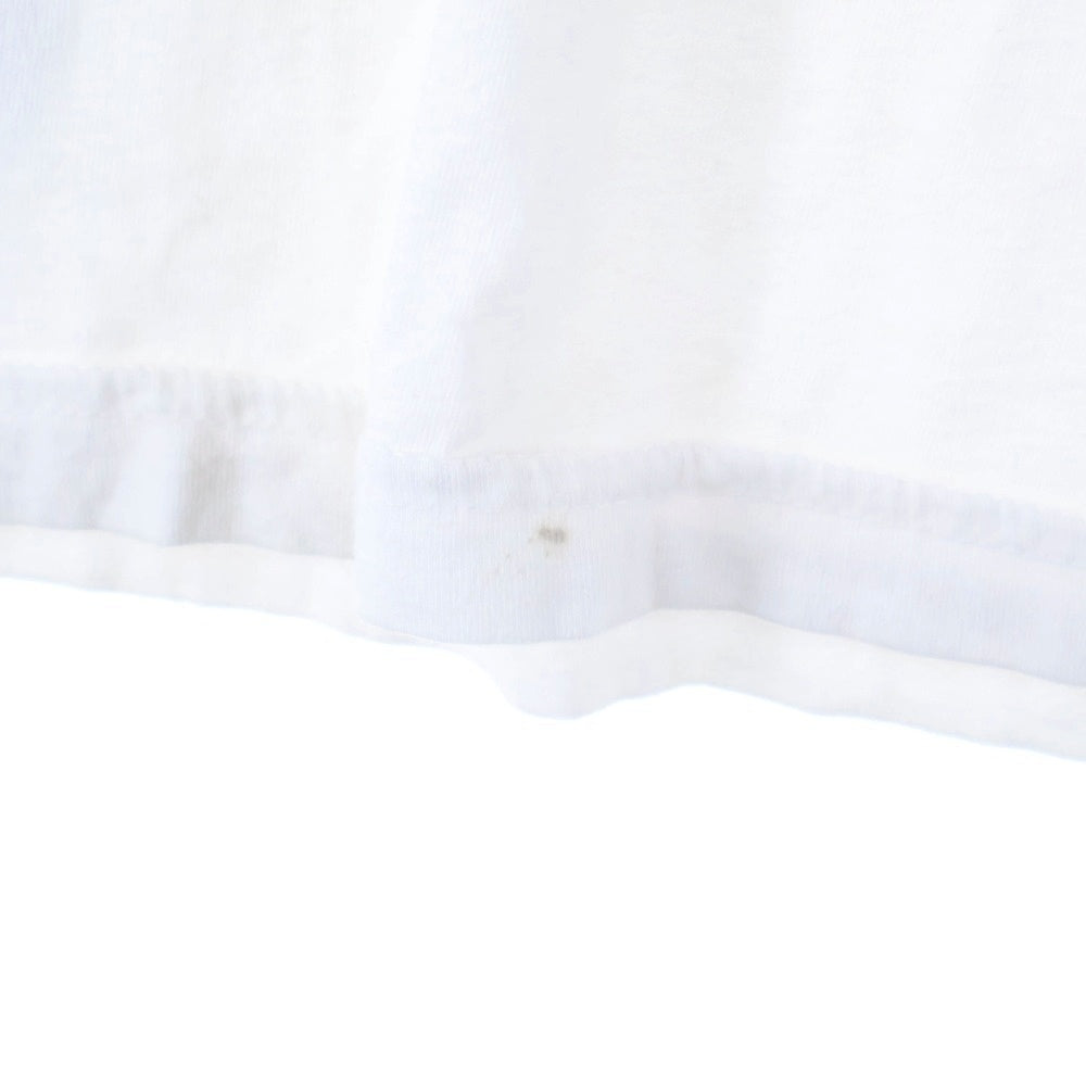 CHROME HEARTS(クロムハーツ) Side Logo Tee サイドロゴ ヴァーティカルロゴTシャツ 半袖Tシャツ ホワイト