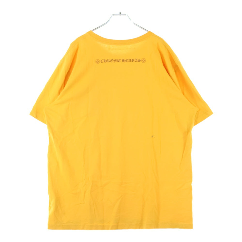 CHROME HEARTS(クロムハーツ) Vertical Logo Tee ヴァーティカルロゴ 半袖 Tシャツ イエロー