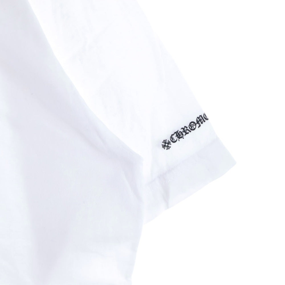 CHROME HEARTS(クロムハーツ) CH T-SHRT 1 スクロールラベルバックプリント半袖Tシャツカットソー ホワイト