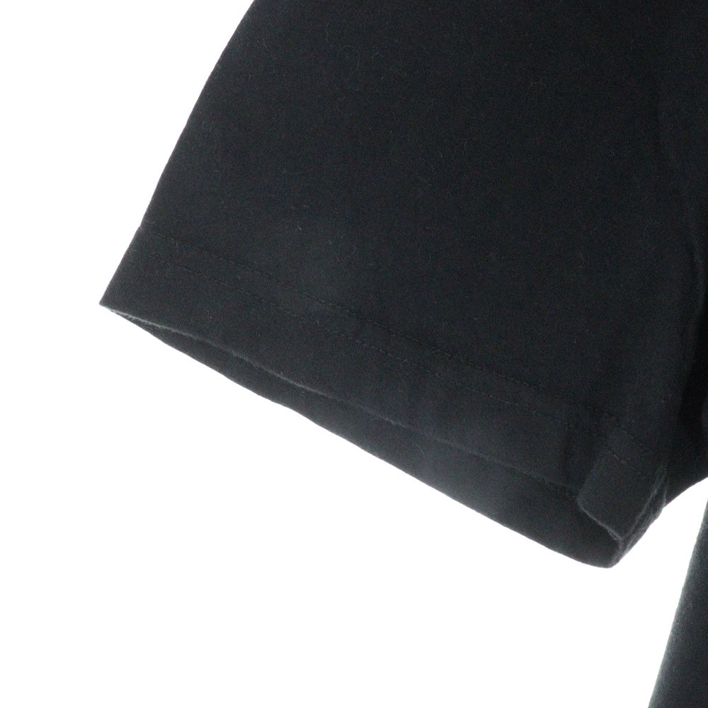CHROME HEARTS(クロムハーツ) NECK LOGO S/S TEE ネックロゴプリント 半袖Tシャツ カットソー ブラック