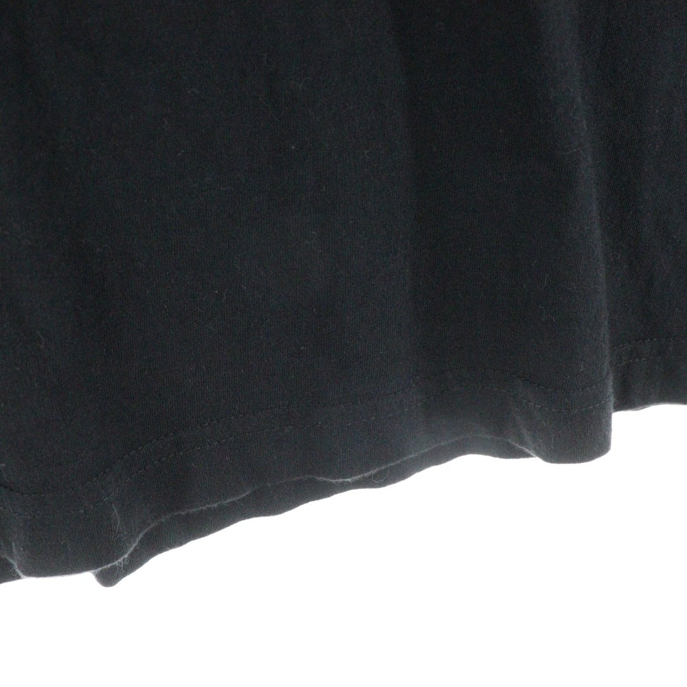 CHROME HEARTS(クロムハーツ) NECK LOGO S/S TEE ネックロゴプリント 半袖Tシャツ カットソー ブラック