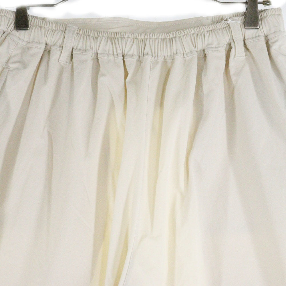 CITY COUNTRY CITY(シティーカントリーシティー) STRETCH PANTS ロゴプリント ナイロン イージーパンツ ベージュ CCC-253P002