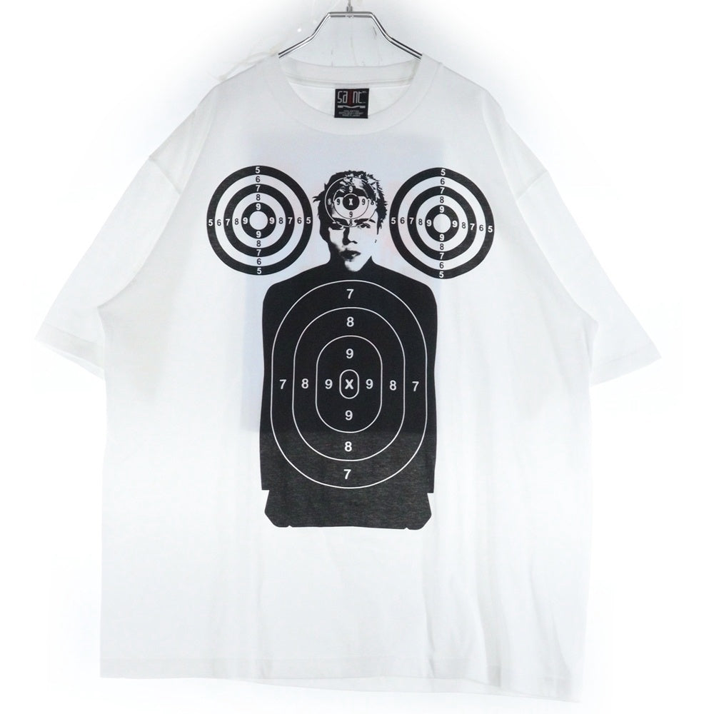 SAINT MICHAEL(セントマイケル) 23AW The Kid LAROI SS TEE SM-A23-0000-C32 キッドラロイ スコーププリント半袖Tシャツ ホワイト ホワイト