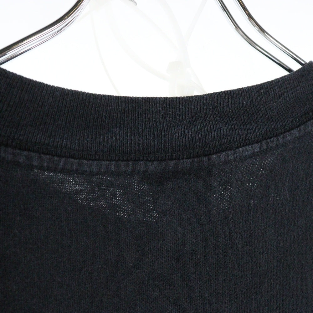 VINTAGE(ヴィンテージ) 90s PolyGram Label TEE フロントプリント半袖Tシャツ カットソー ブラック