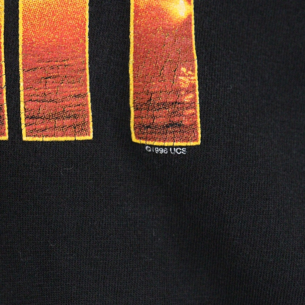 VINTAGE(ヴィンテージ) 90s DAY LIGHT TEE フロントプリント半袖Tシャツ カットソー ブラック