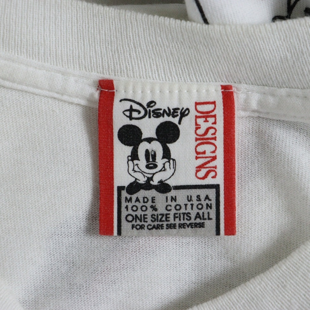 VINTAGE(ヴィンテージ) 90s Disneyディズニー 101匹わんちゃん 総柄 両面プリント半袖Tシャツ カットソー ホワイト