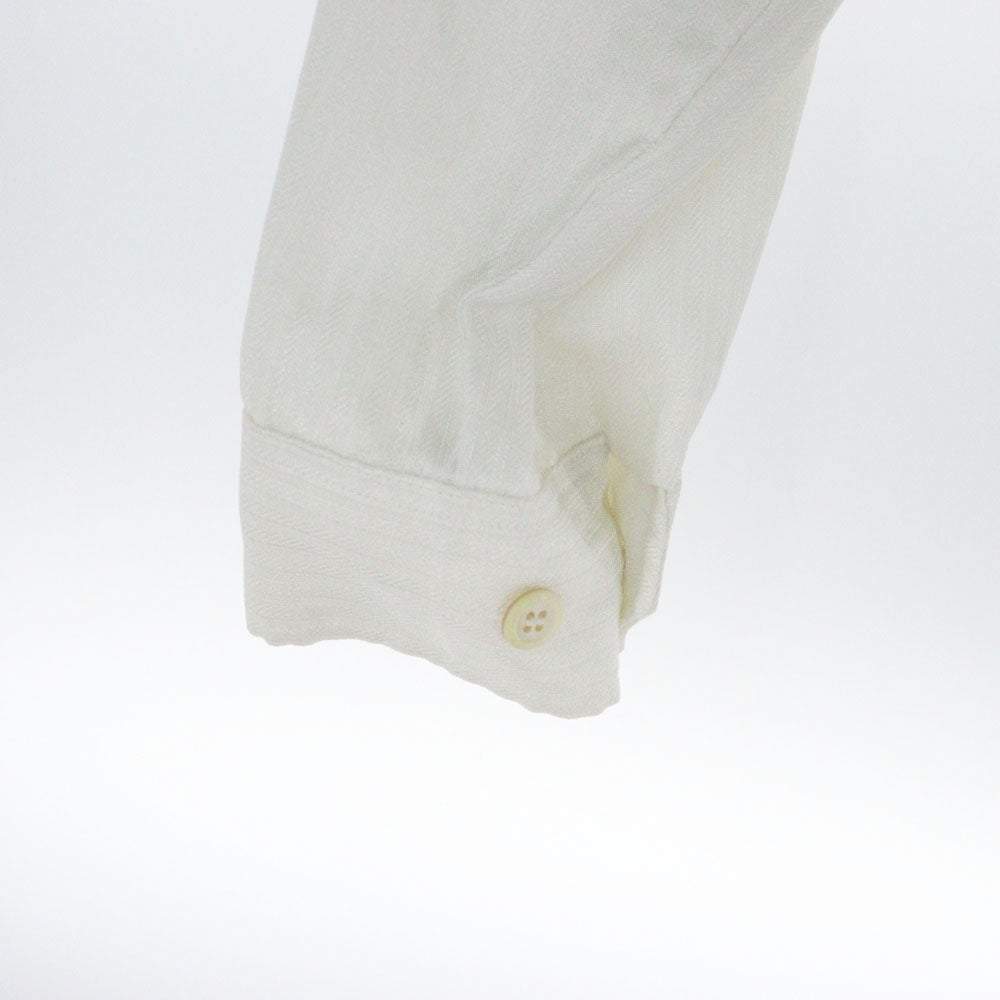COMME des GARCONS HOMME PLUS(コムデギャルソンオムプリュス) 3B ストライプ ショート丈テーラードジャケット アイボリー