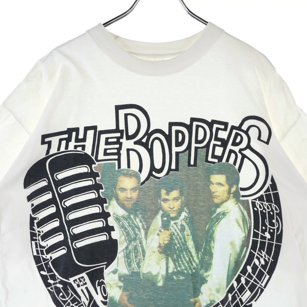 VINTAGE(ヴィンテージ) 90S THE BOPPERS ザボッパーズ プリント 半袖Tシャツ ホワイト
