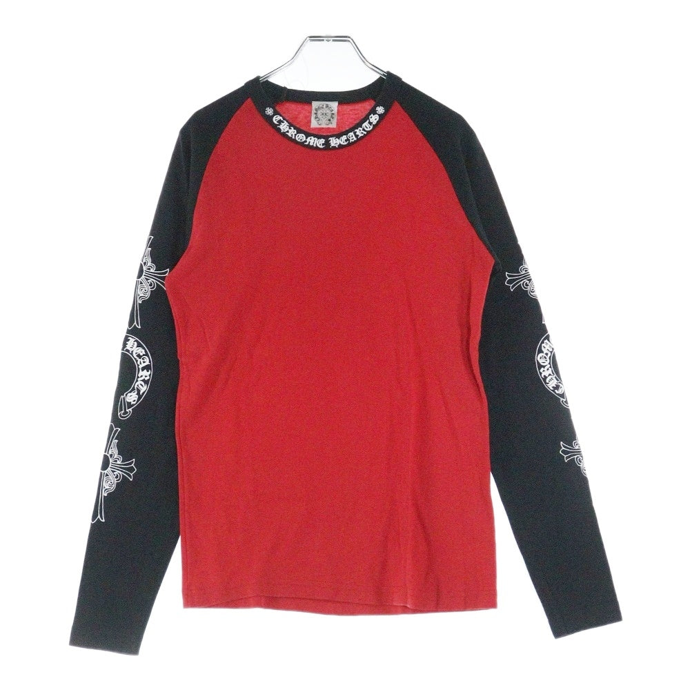【中古品】Chrome Hearts Neck Logo 長袖 Tシャツ CHROME HEARTS(クロムハーツ) Neck Logo L／S Teeネックロゴ