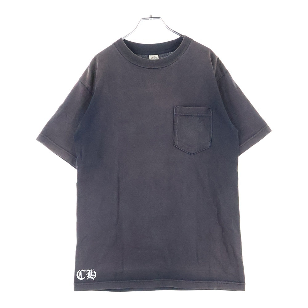 CHROME HEARTS(クロムハーツ) OLD CHプラス 両面プリント半袖Tシャツ カットソー ブラック