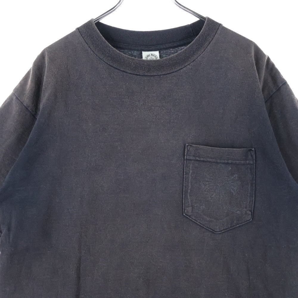 CHROME HEARTS(クロムハーツ) OLD CHプラス 両面プリント半袖Tシャツ カットソー ブラック