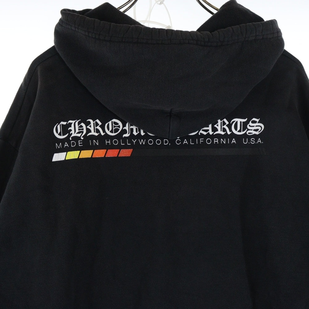 CHROME HEARTS(クロムハーツ) Made In Hollywood プルオーバーパーカー グラフィックプリントパーカー フーディー ブラック