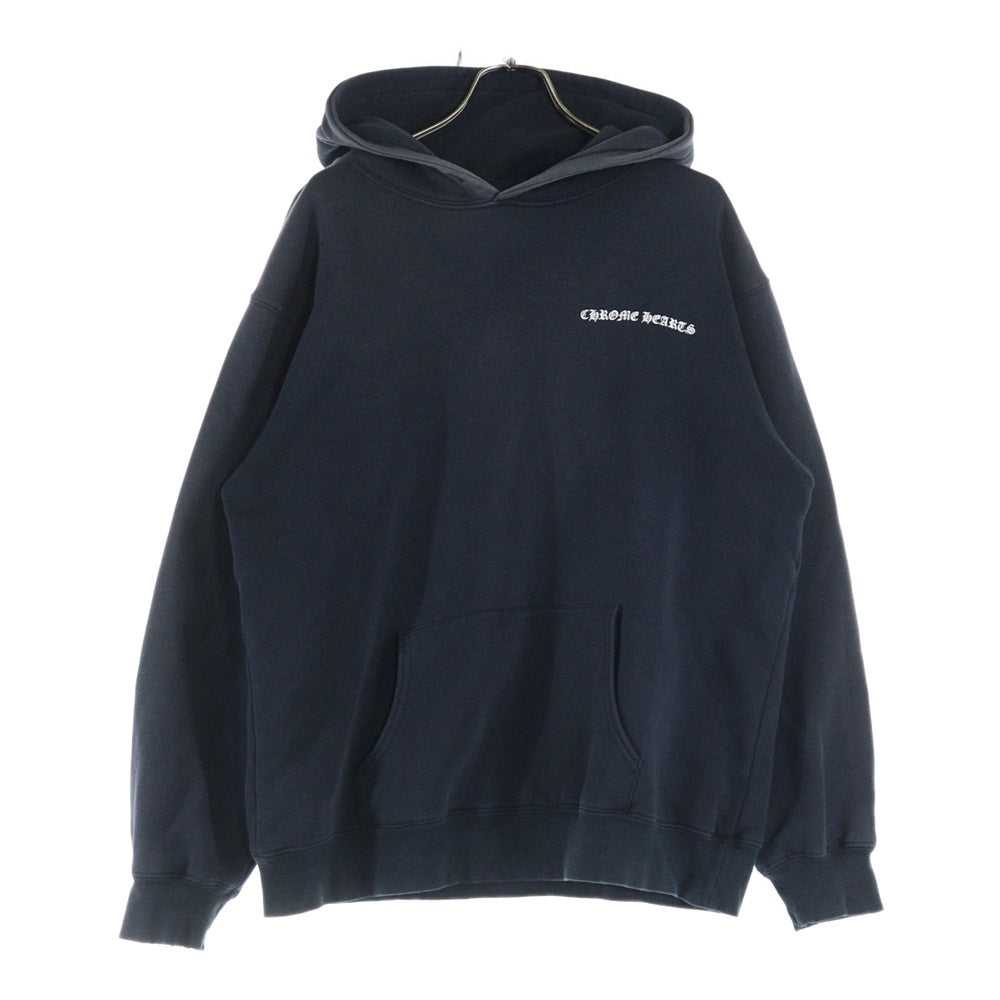 CHROME HEARTS(クロムハーツ) OLD CH PLUS HOODIE オールドモデル バックCHプラスプリント プルオーバーパーカー フーディー ブラック
