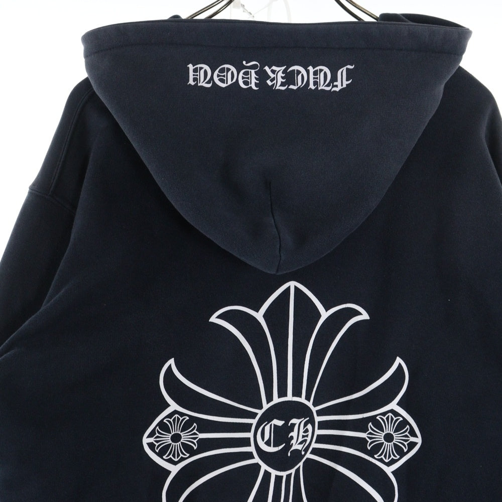 CHROME HEARTS(クロムハーツ) OLD CH PLUS HOODIE オールドモデル バックCHプラスプリント プルオーバーパーカー フーディー ブラック