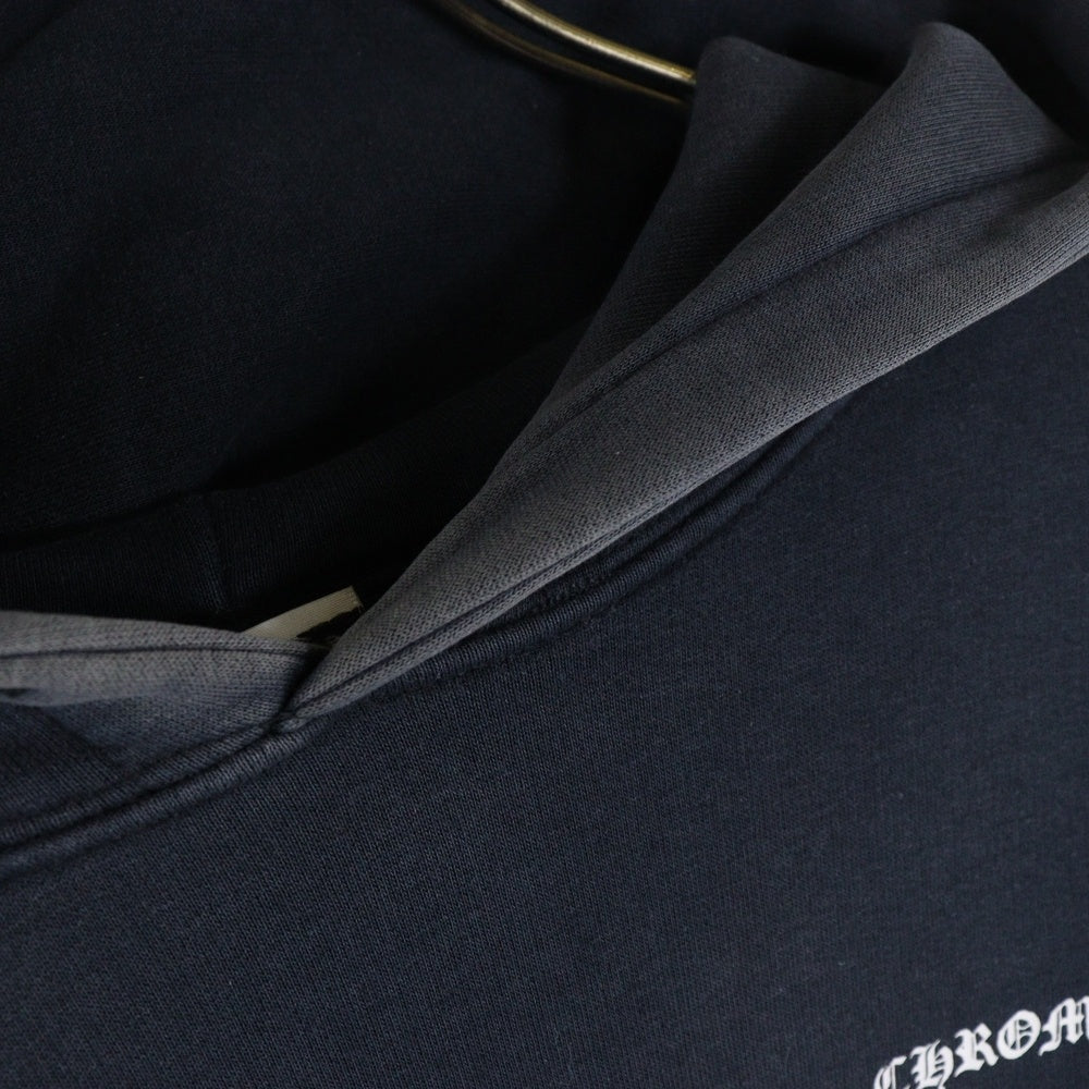 CHROME HEARTS(クロムハーツ) OLD CH PLUS HOODIE オールドモデル バックCHプラスプリント プルオーバーパーカー フーディー ブラック