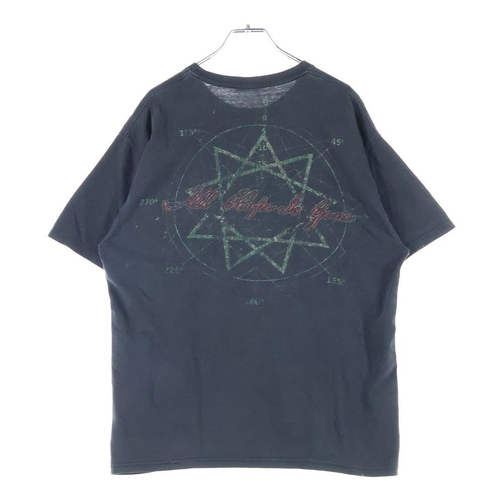 VINTAGE(ヴィンテージ) 00s Slipknot ALL HOPE IS GONE HANES TEE スリップノット 両面プリント半袖Tシャツ カットソー ブラック