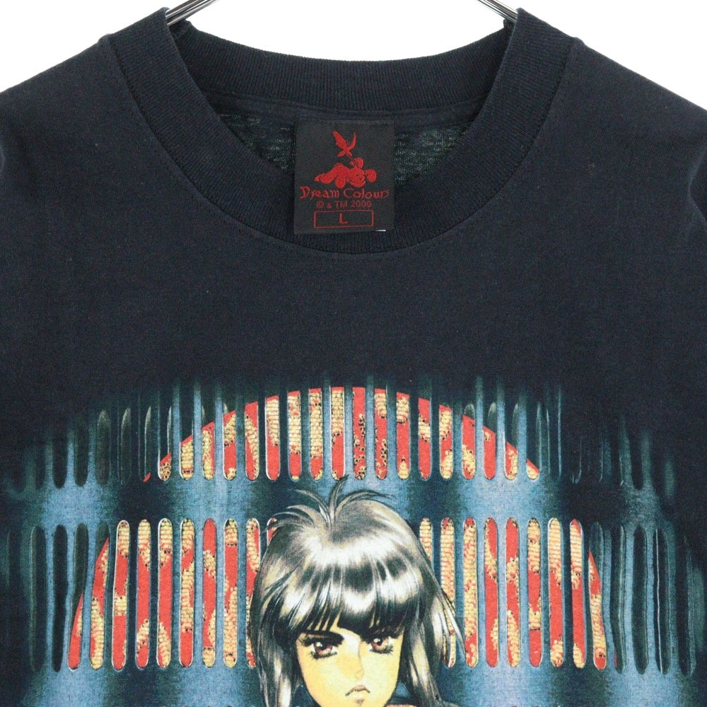 VINTAGE(ヴィンテージ) 00s GHOST IN THE SHELL 攻殻機動隊 草薙素子 半袖Tシャツ カットソー ブラック