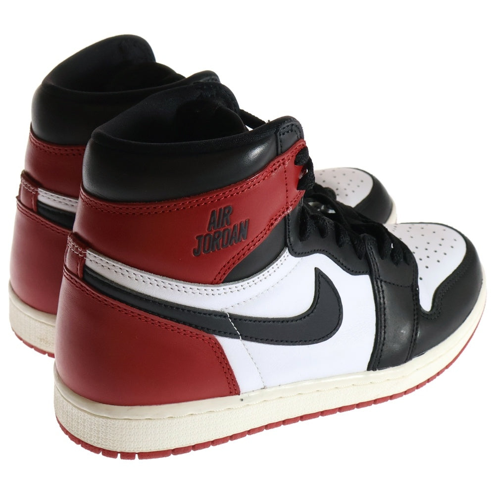 NIKE(ナイキ) AIR JORDAN 1 RETRO HIGH OG ブラックトゥ リイマジンド エアジョーダン1 ハイカットスニーカー US8/26cm DZ5485-106
