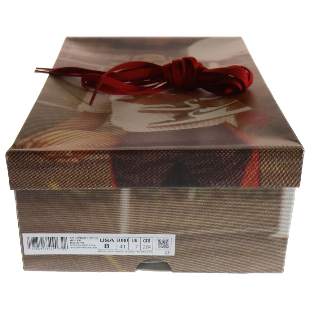 NIKE(ナイキ) AIR JORDAN 1 RETRO HIGH OG ブラックトゥ リイマジンド エアジョーダン1 ハイカットスニーカー US8/26cm DZ5485-106