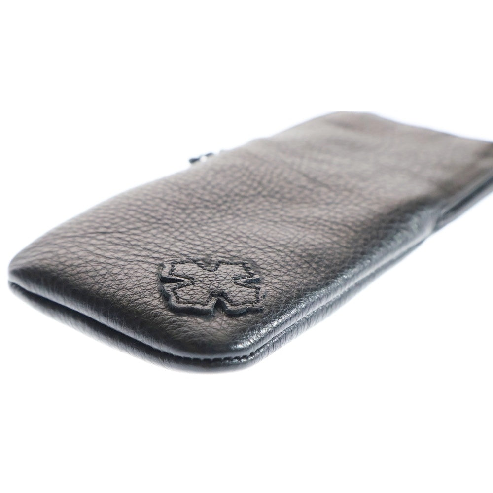 CHROME HEARTS(クロムハーツ) EYEWEAR CASE 3 CHクロスパッチ付き アイウェアケース メガネケース ブラック