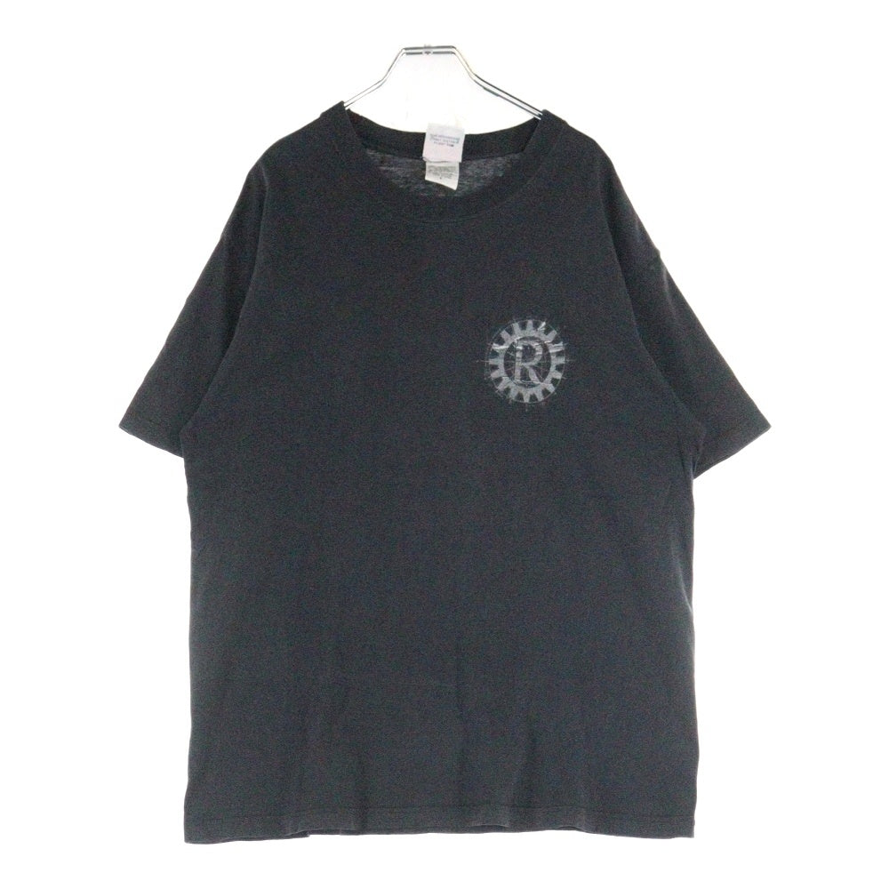 VINTAGE(ヴィンテージ) 90S RAGE AGAINST THE MACHINE BACK MEMBER PORTRAIT レイジアゲインストザマシーン 両面プリント 半袖Tシャツ ブラック