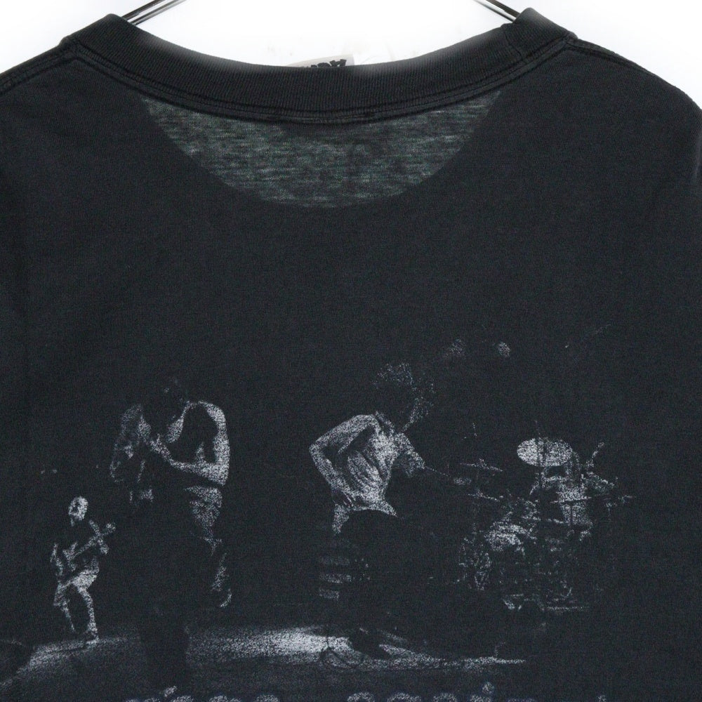 VINTAGE(ヴィンテージ) 90S RAGE AGAINST THE MACHINE BACK MEMBER PORTRAIT レイジアゲインストザマシーン 両面プリント 半袖Tシャツ ブラック