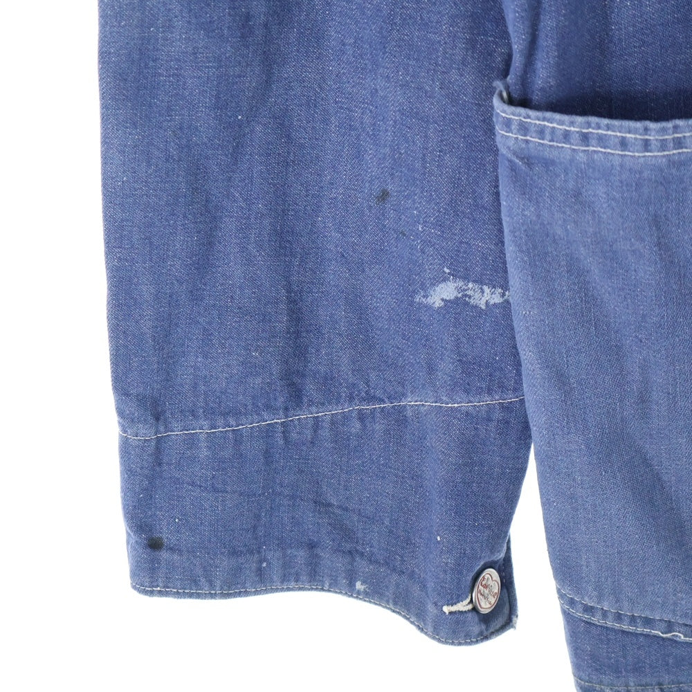 CARHARTT(カーハート) 50-60s VINTAGE ハートタグ カナダ製 カナダハート ハートボダン デニムカバーオール インディゴ