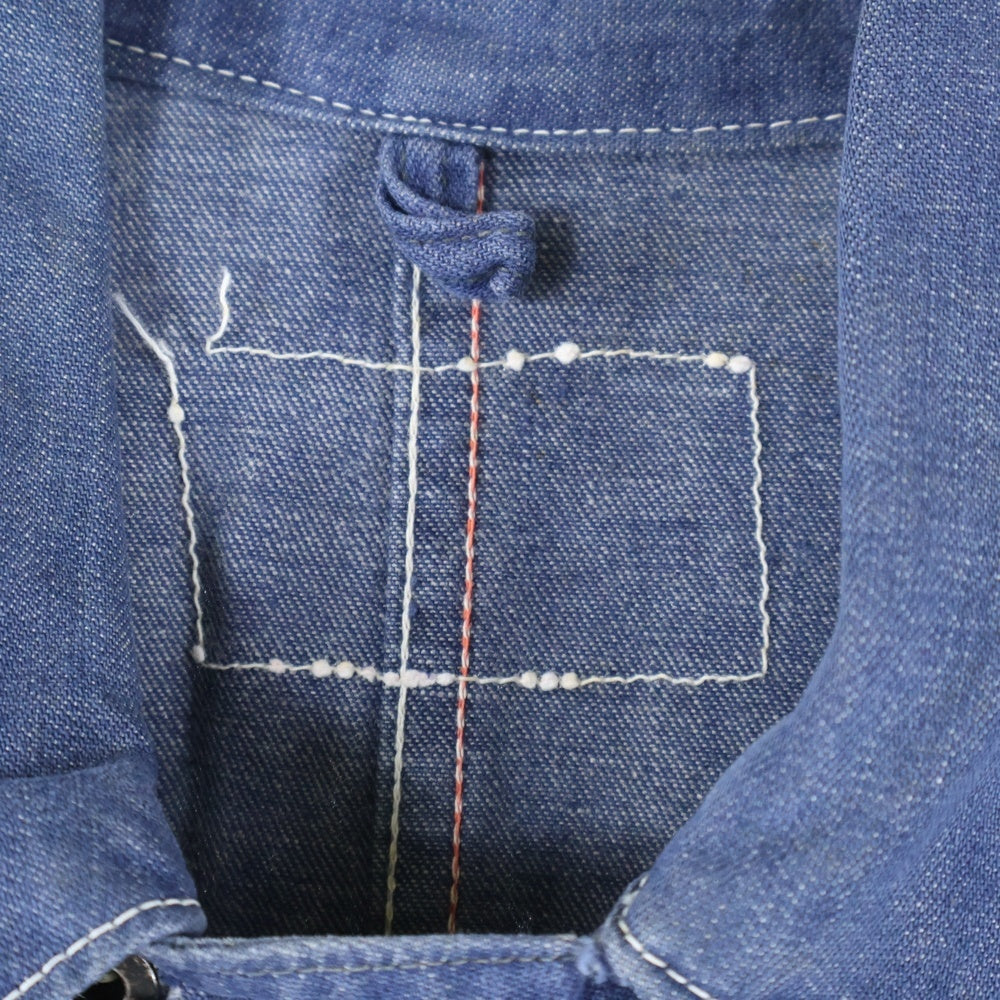 CARHARTT(カーハート) 50-60s VINTAGE ハートタグ カナダ製 カナダハート ハートボダン デニムカバーオール インディゴ