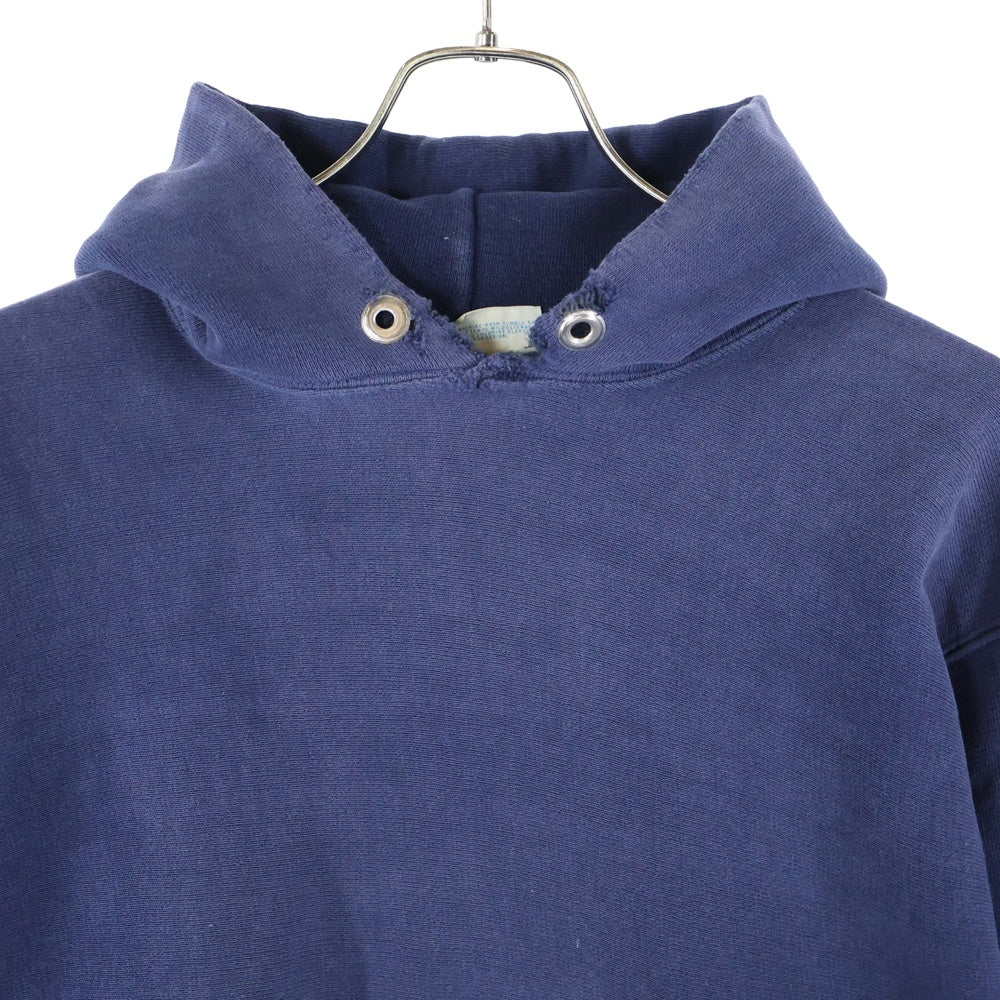 CHAMPION(チャンピオン) 70s Reverse Weave USA製 青単色タグ リバースウィーブ スウェットパーカー ネイビー