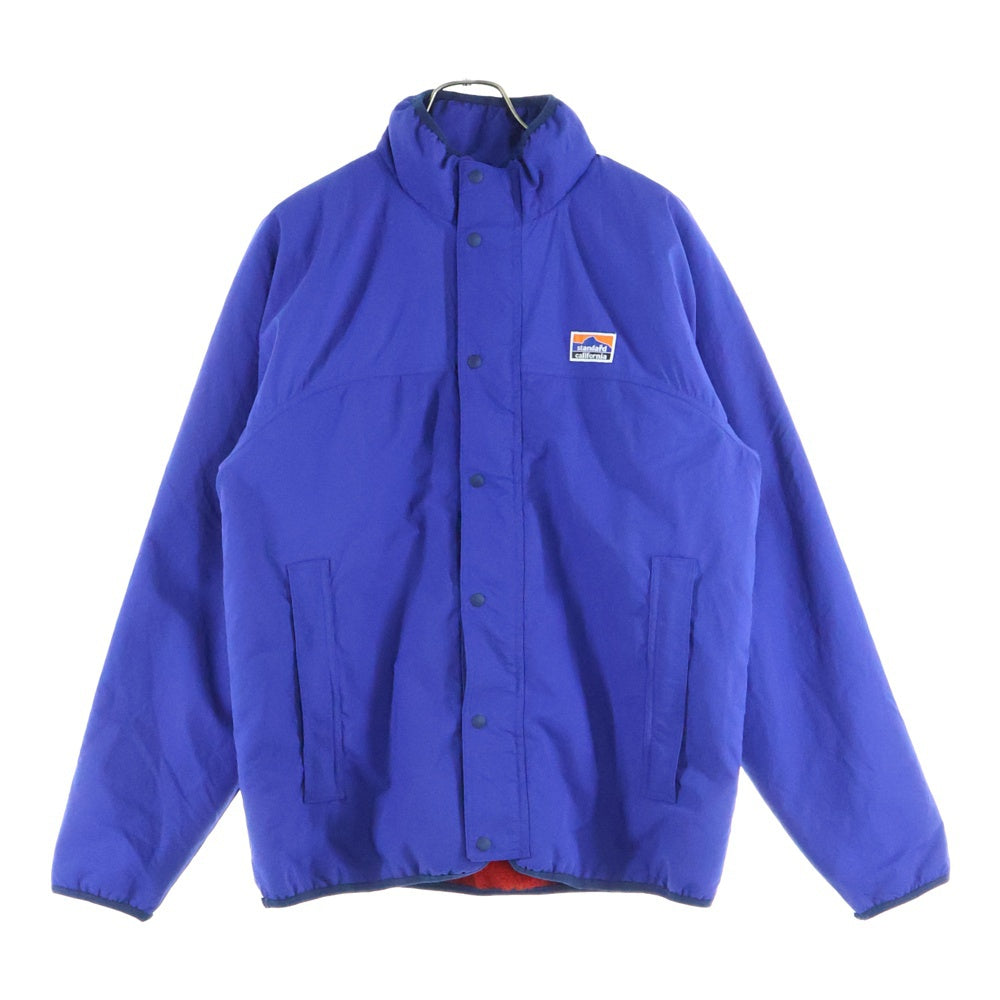 STANDARD CALIFORNIA(スタンダード カリフォルニア) STANDARD CALIFORNIA リバーシブル フリースジャケット ブルー/レッド