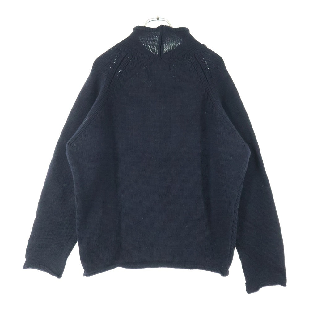 MASSES(マシス) MOCK NECK PO モックネック ニット セーター ブラック