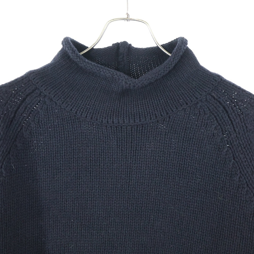 MASSES(マシス) MOCK NECK PO モックネック ニット セーター ブラック