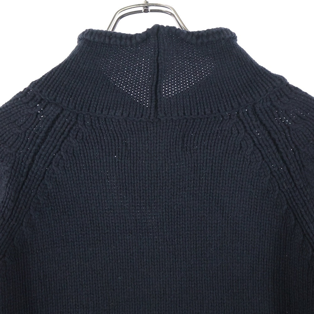 MASSES(マシス) MOCK NECK PO モックネック ニット セーター ブラック