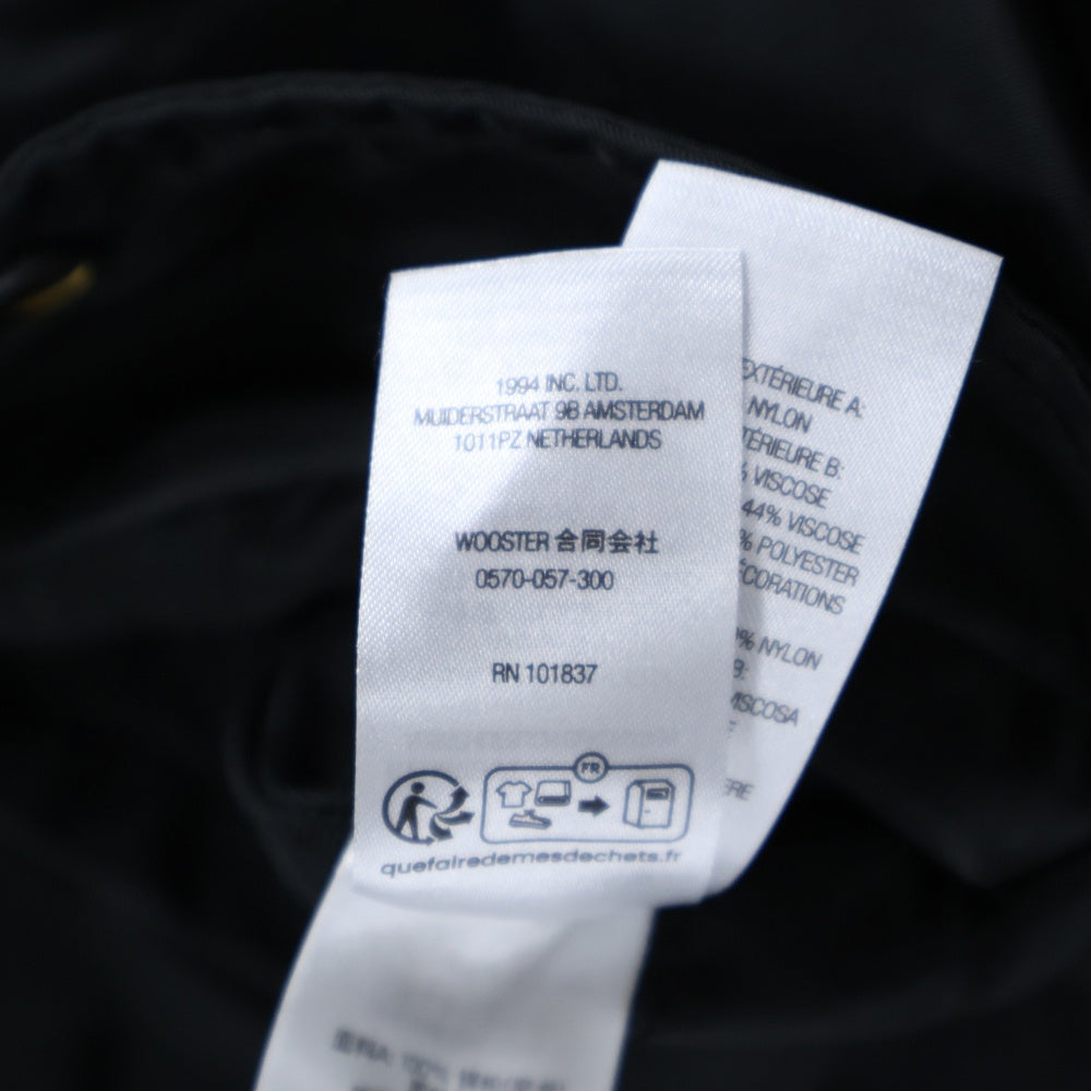 SUPREME(シュプリーム) 25SS × GOODENOUGH Reversible MA-1 グッドイナフ ワッペン付きリバーシブルブルゾン アウター ピンバッチ付き ブラック