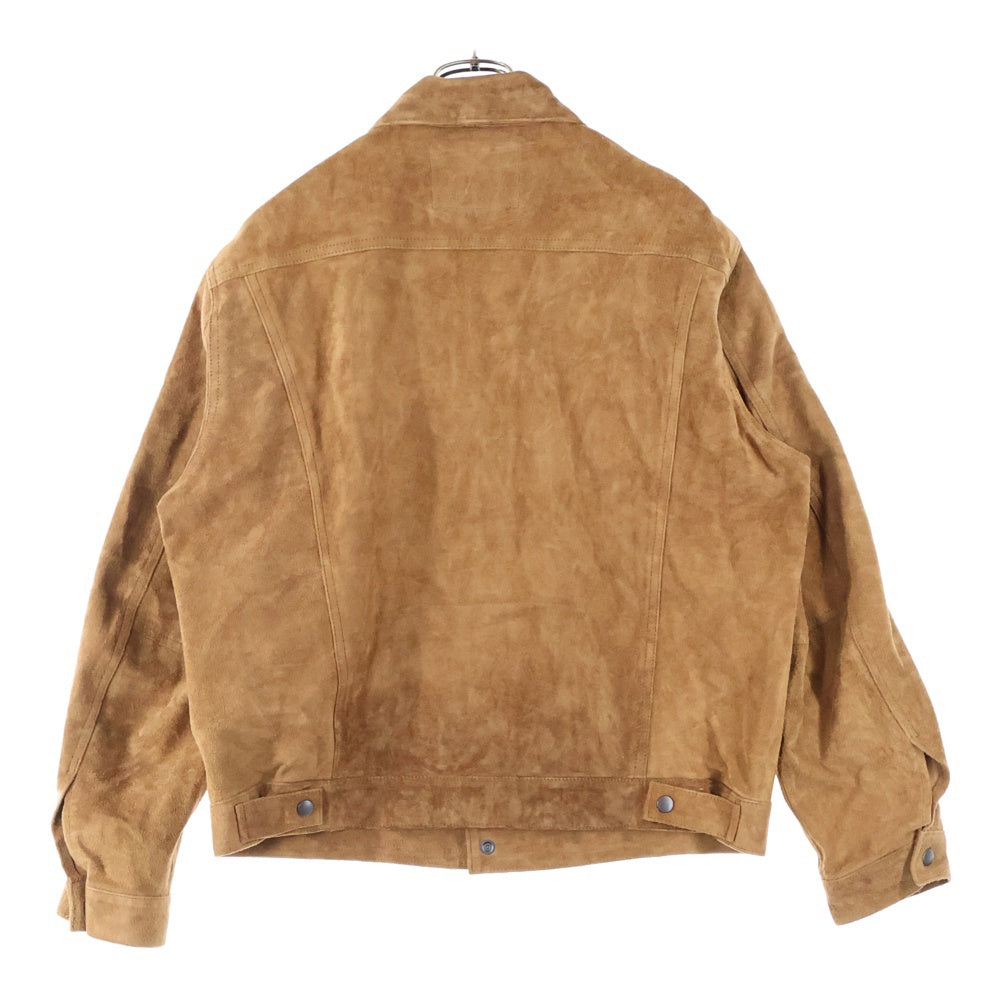MASSES(マシス) HORSE SUEDE JKT 3rdタイプ ホーススウェードレザージャケット ブラウン