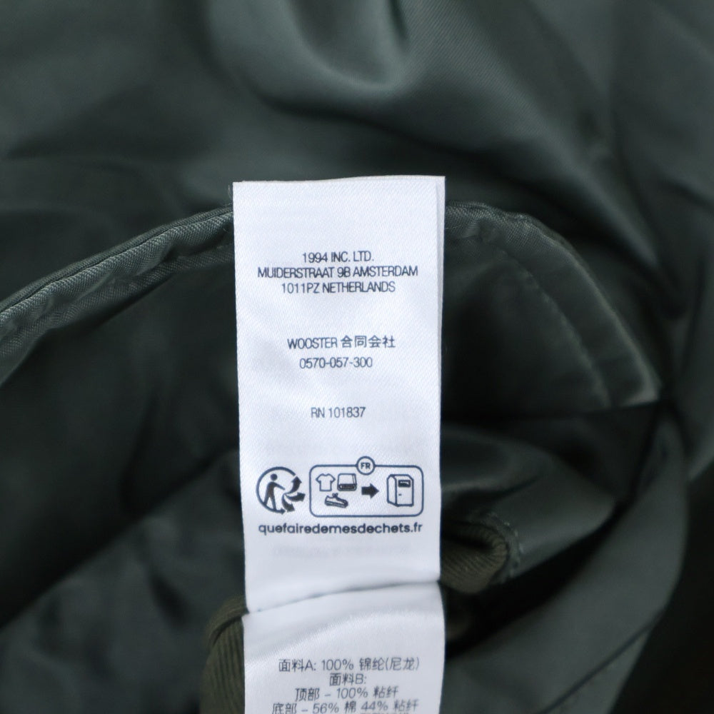 SUPREME(シュプリーム) 25SS × GOODENOUGH Reversible MA-1 グッドイナフ ワッペン付きリバーシブルブルゾン アウター ピンバッチ付き カーキ